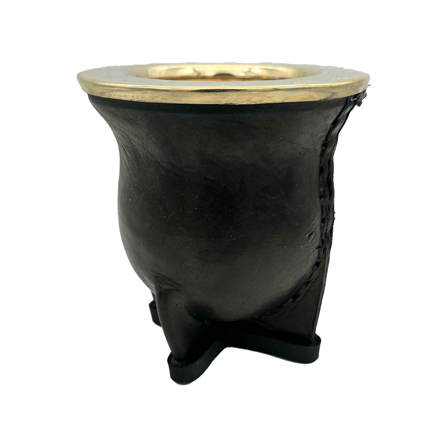 Camionero Leather Handmade Gourd (Calabash)