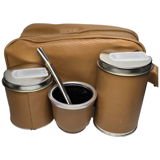 Brown Yerba Mate Full Set