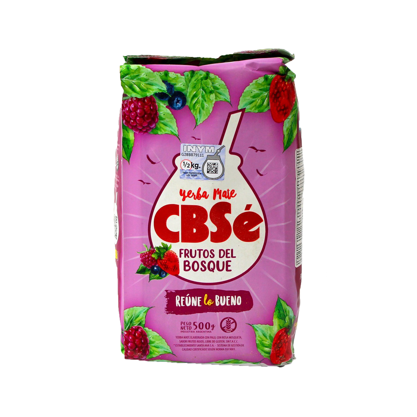 CBSe Yerba Mate Berries Flavor 500g