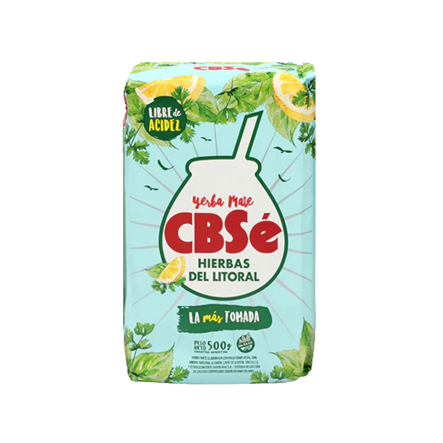 CBSe Yerba Mate Hierbas del Litoral (Mixed Herbs & Lemon) 500g