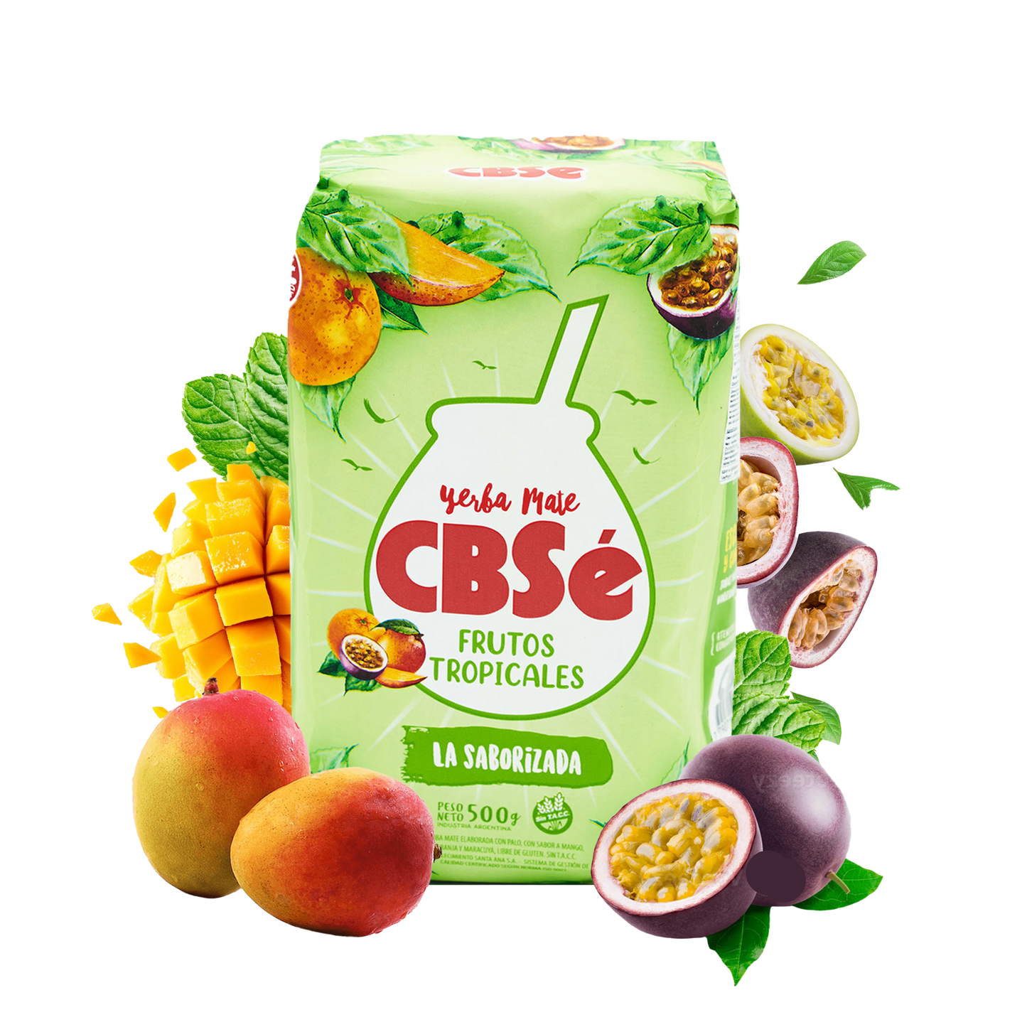 CBSe Yerba Mate Tropical Fruits 500g