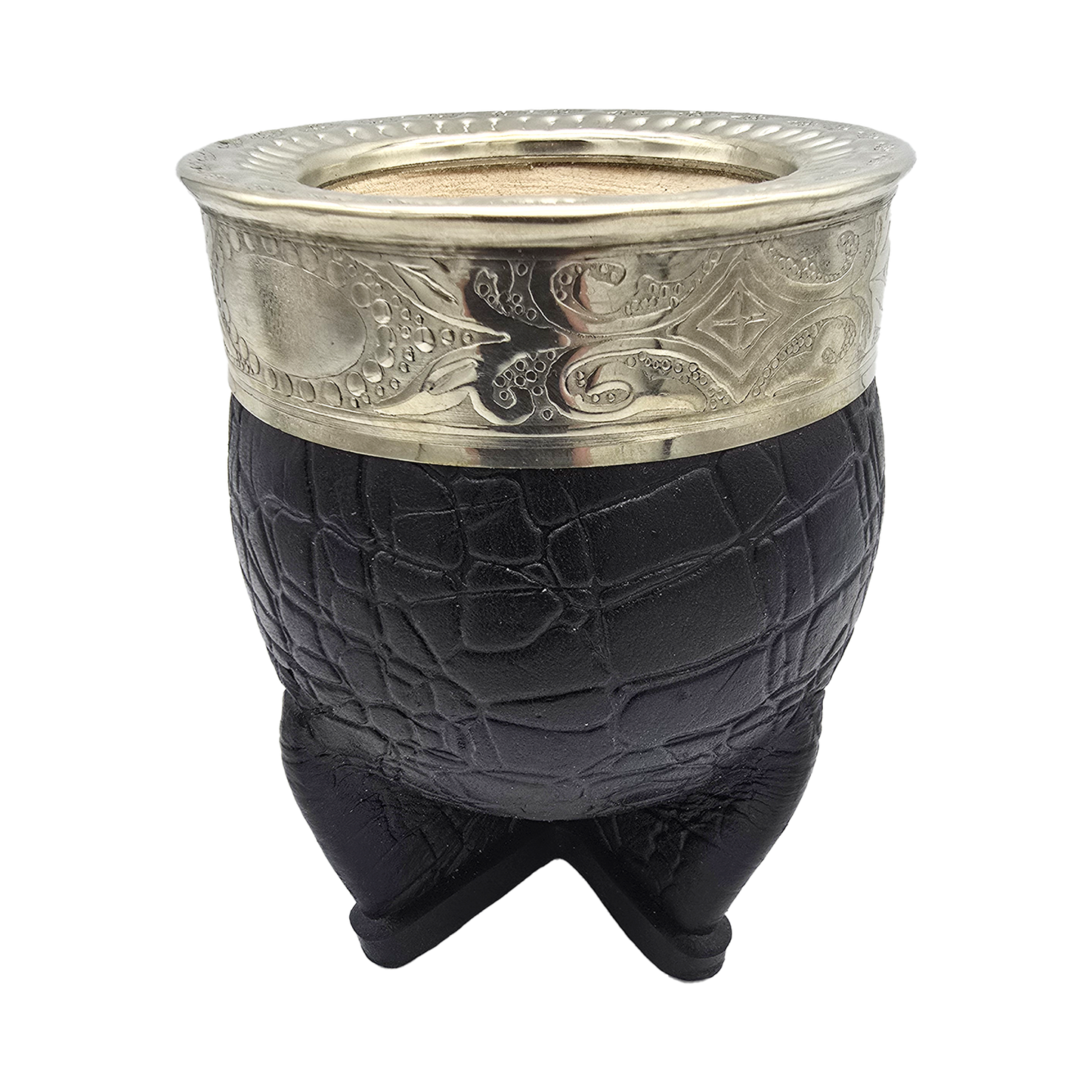 Imperial Croco Handmade Gourd (Calabash)