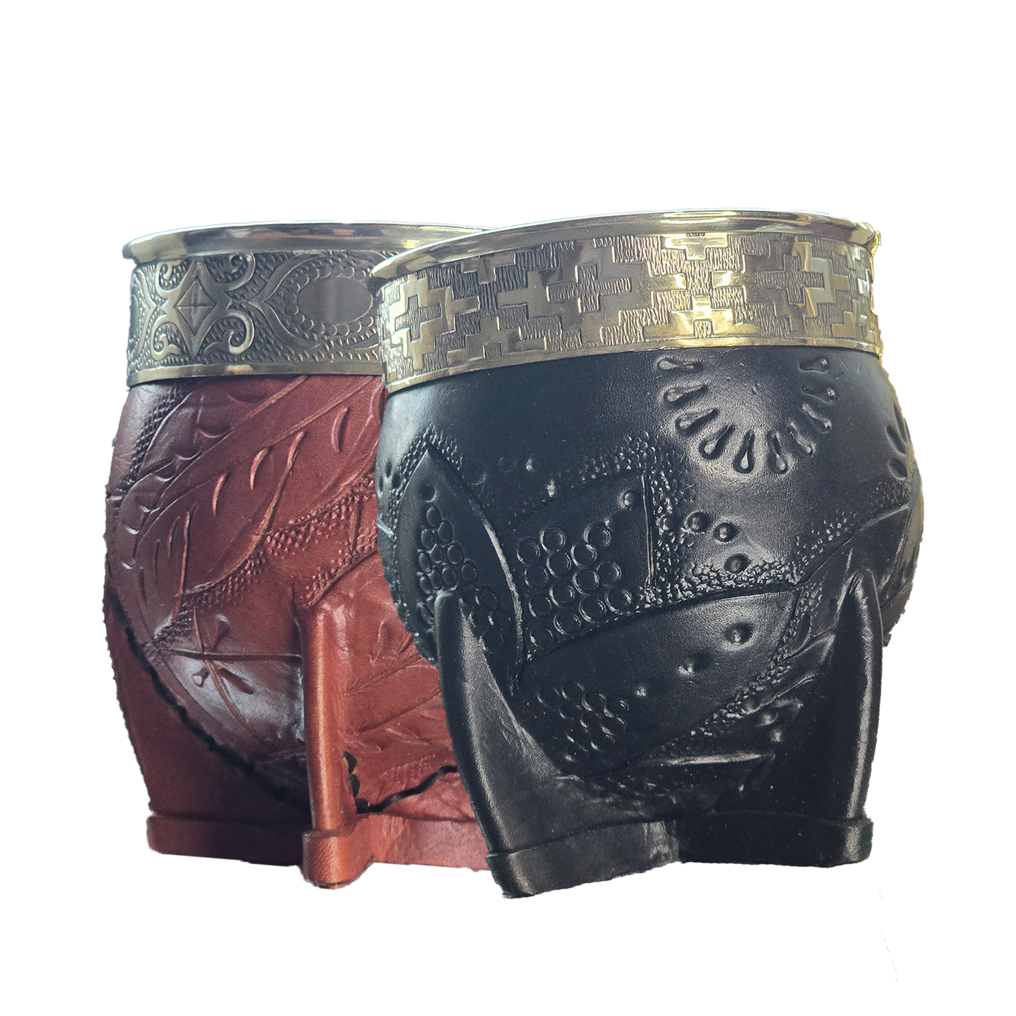 Imperial Leather Handmade Gourd (Calabash)