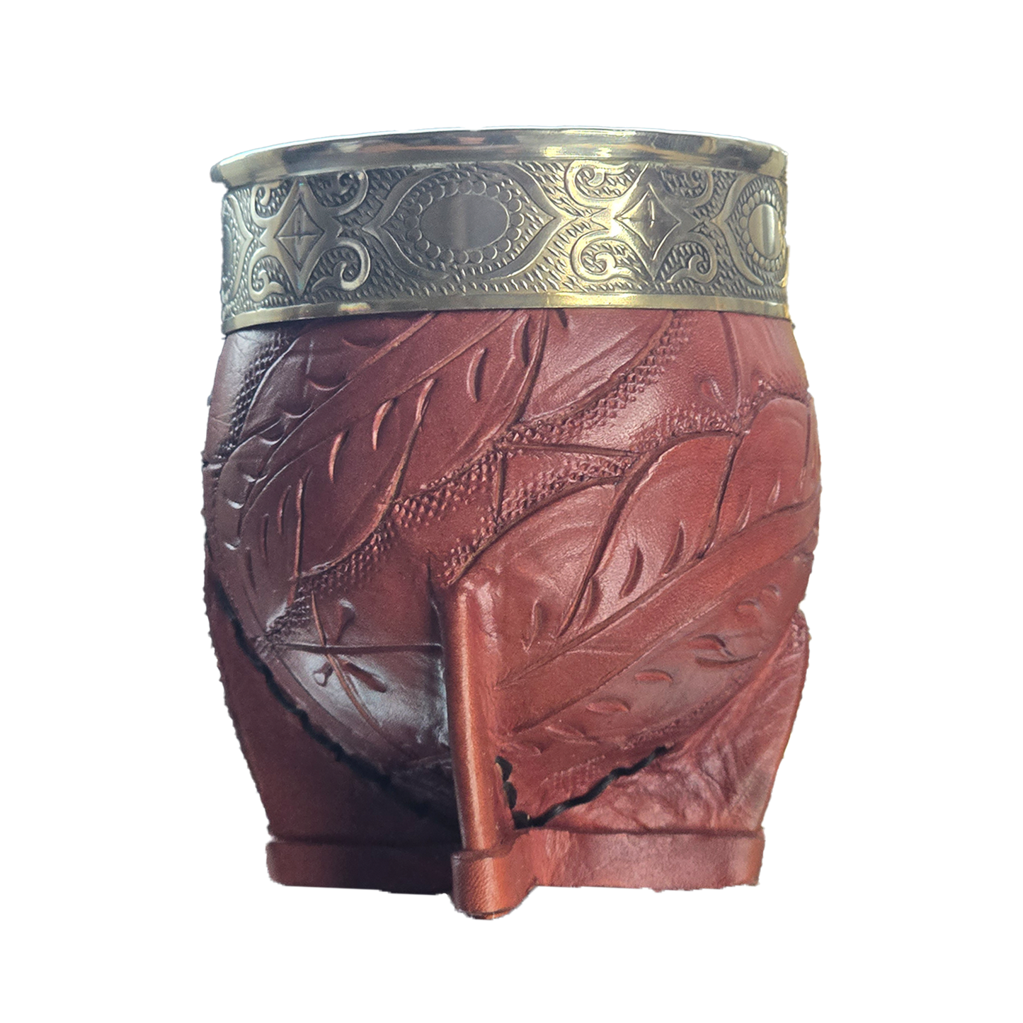 Imperial Leather Handmade Gourd (Calabash)