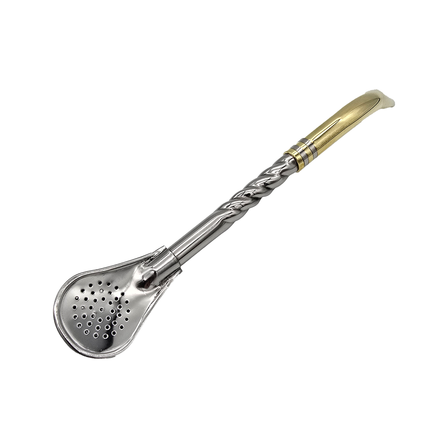Onyx Stainless Steel Bronze Bombilla Straw