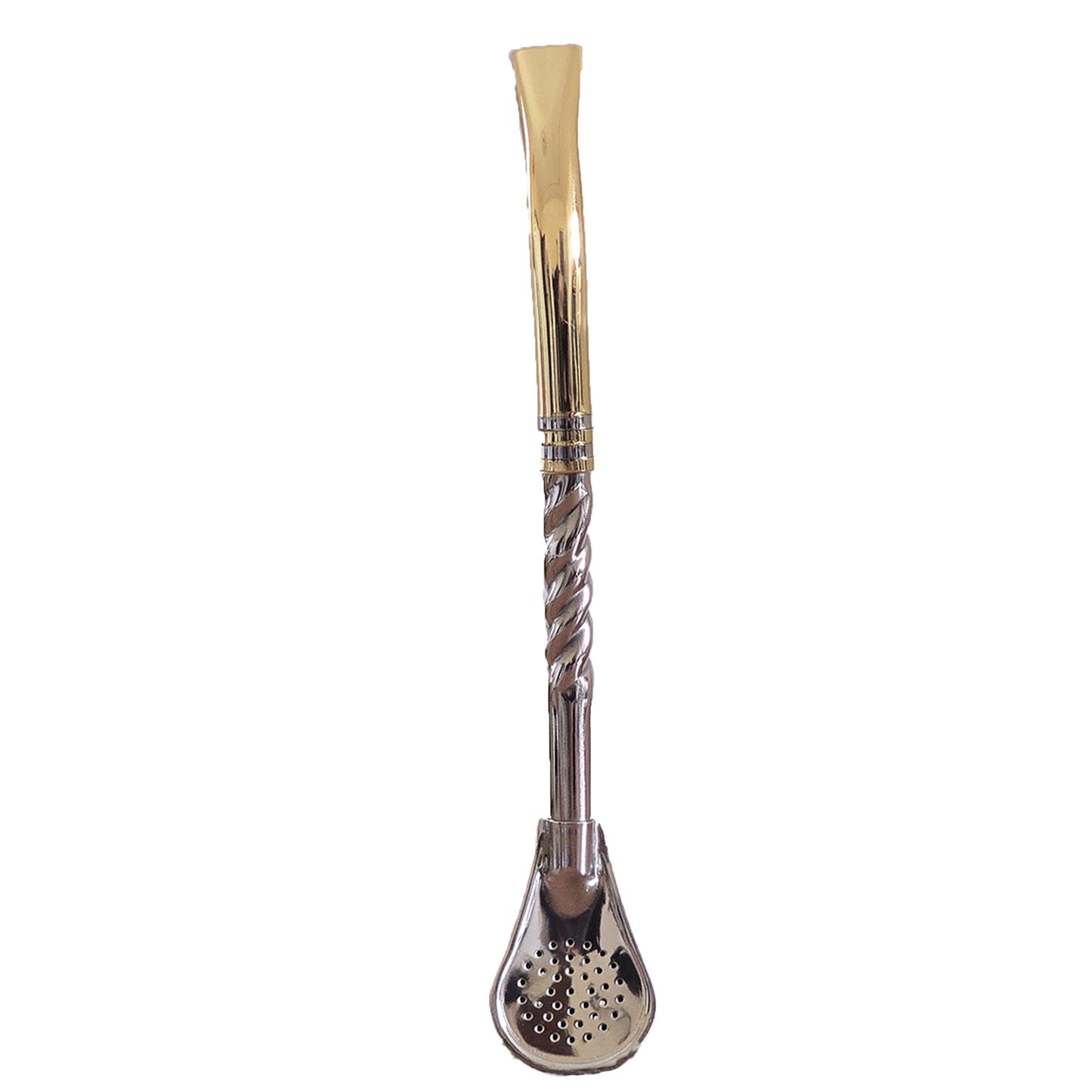 Onyx Stainless Steel Bronze Bombilla Straw