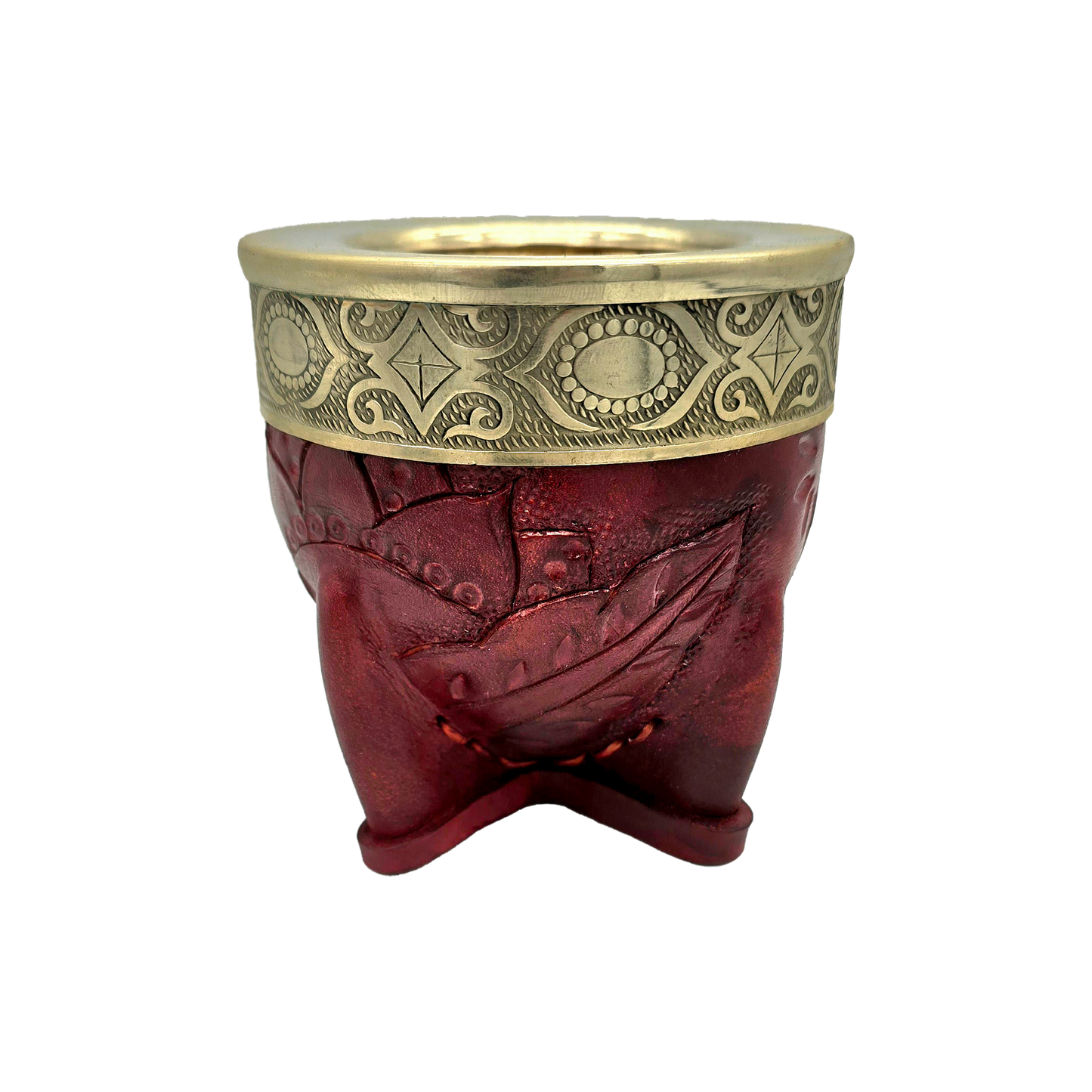 Imperial Leather Handmade Gourd (Calabash)