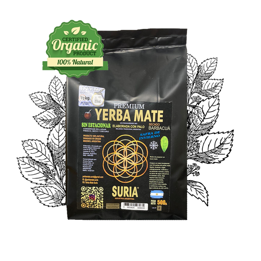 Suria Premium Un-aged Yerba Mate (Mateman Exclusive) 500g