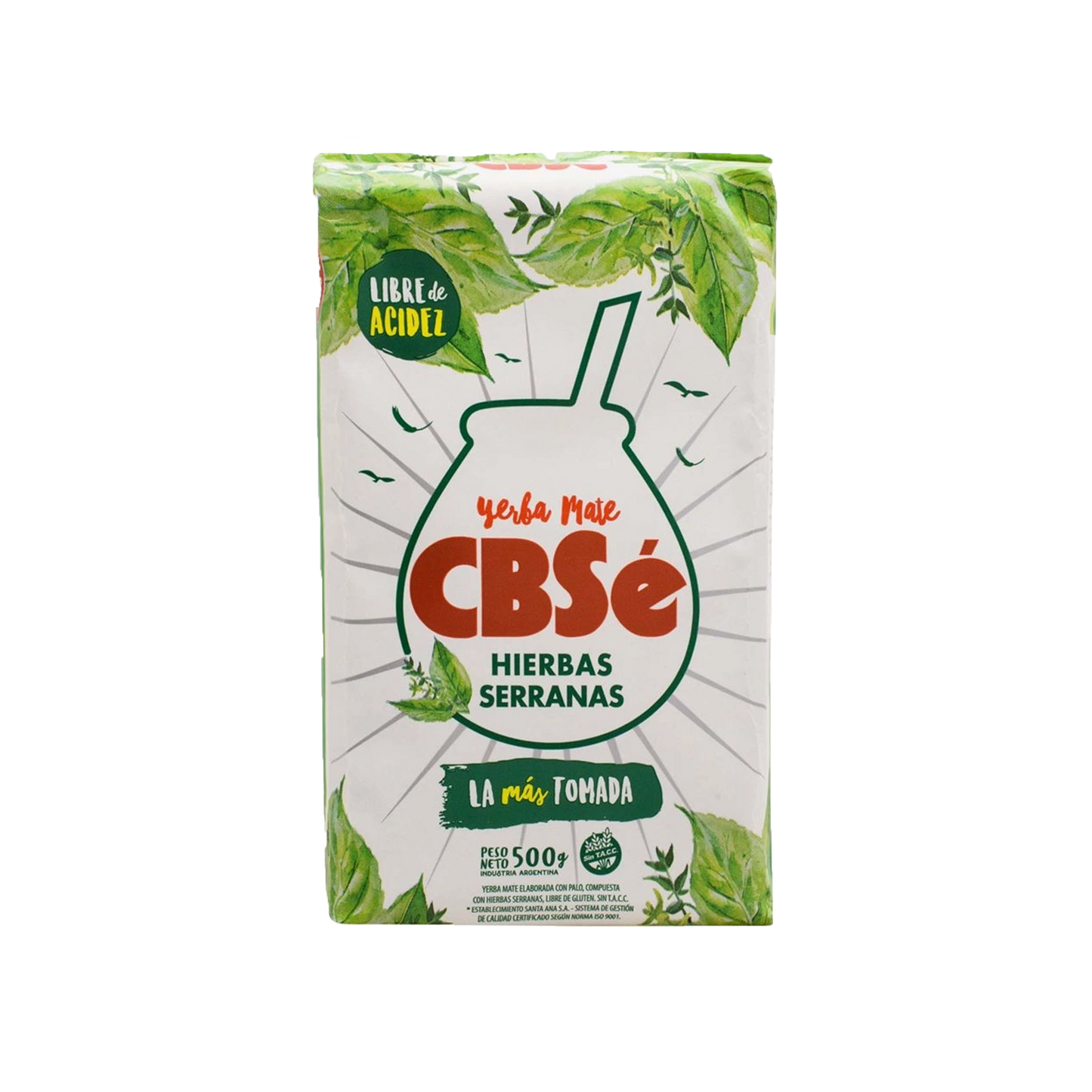 CBSe Hierbas Serranas Yerba Mate 500g