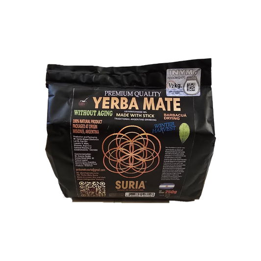 Suria Premium Un-aged Yerba Mate (Mateman Exclusive) 250g