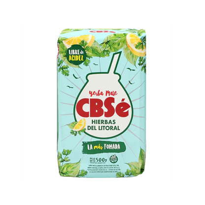 CBSe Yerba Mate Hierbas del Litoral (Mixed Herbs & Lemon) 500g