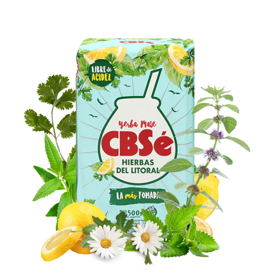 CBSe Yerba Mate Hierbas del Litoral (Mixed Herbs & Lemon) 500g