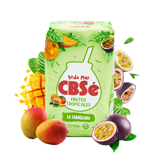CBSe Yerba Mate Tropical Fruits 500g