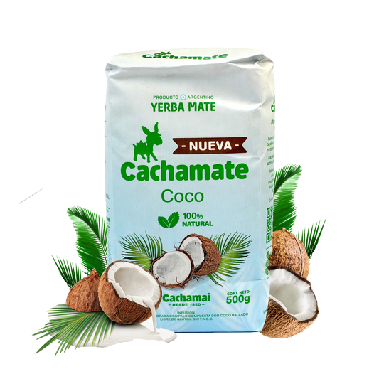 Cachamate Yerba Mate Coconut Flavor 500g