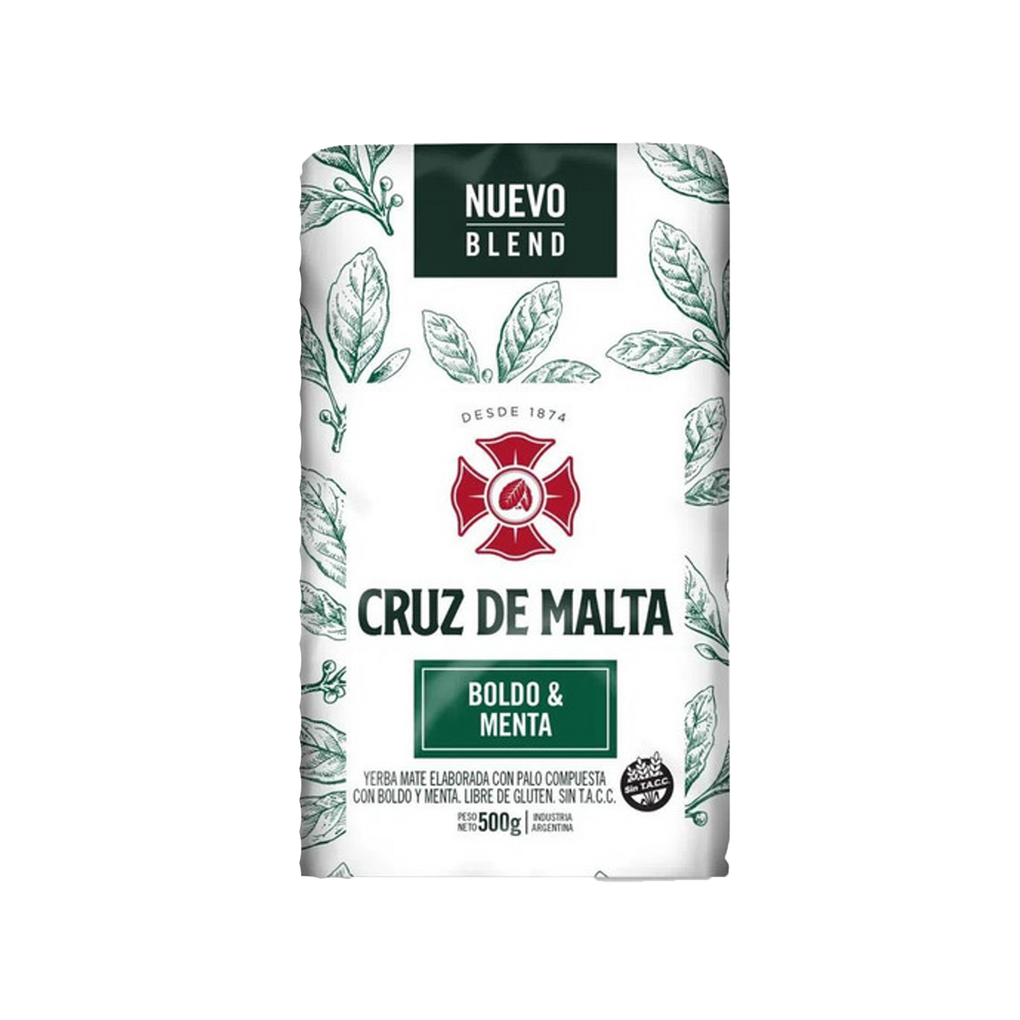 Cruz de Malta Blend with Boldo & Mint Yerba 500g