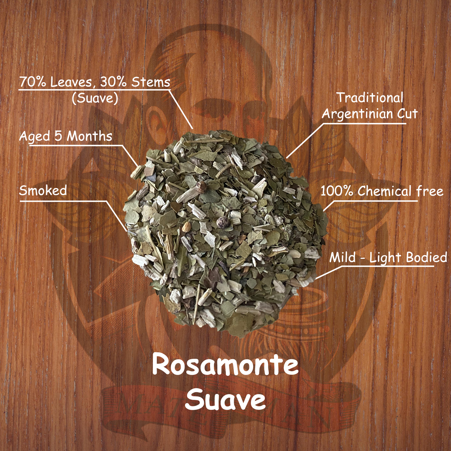 Rosamonte Suave Yerba Mate 500g