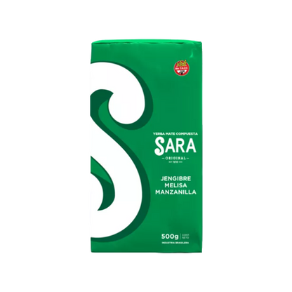 Sara Yerba Mate Jengibre, Melisa, Manzanilla 500g