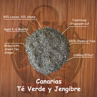 Canarias with Green Tea & Ginger Yerba 500g