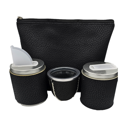 Black Full Yerba Mate Set